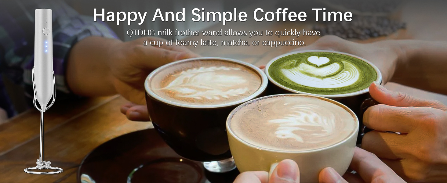 rechargeable frother