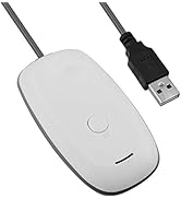 Mcbazel Wireless USB 2.0 Gaming Receiver Adapter for Microsoft Xbox 360 Desktop Pc Laptop Gaming ...