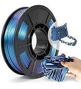 Tecsonar Chameleon TPU Filament 1.75mm,TPU Chameleon Color,95A (42D) Flexible Soft 3D Printer Fil...