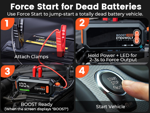Battery Jumper Starter Portable