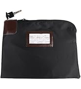 Eagle Locking Security Money Cash Register Bag Bank Deposit Bag With Locks 10.82 X 8.2 X 1.38-Inc...