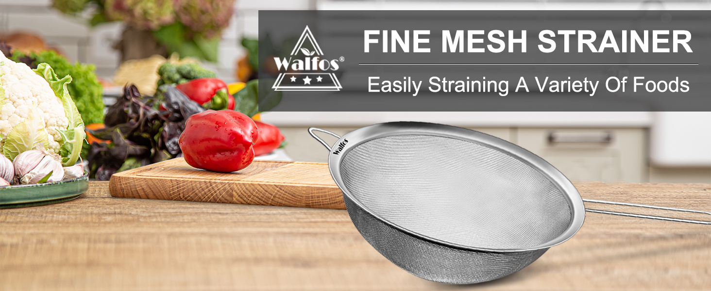 strainer fine mesh strainer