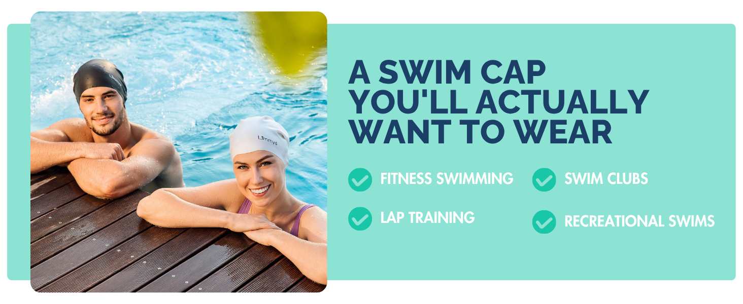 Limmys Swim Cap for Adults
