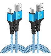 Samsung S26 Type C Cable Fast Charging Cord 2 Pack 3.3Ft USB A to USB C Cables Android Braided Po...