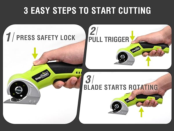 3 easy steps to start cutting