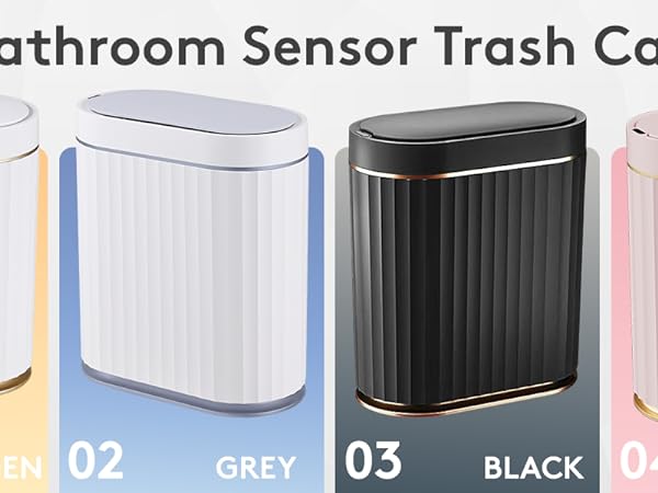 sensor trash can