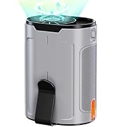 Heelkl 2024 AI Portable Fan Rechargeable, 4 Speeds 6600RPM Strong Airflow, Personal Waist Fan wit...