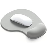 Office Mousepad with Gel Wrist Support - Ergonomic Gaming Desktop Mouse Pad Wrist Rest - Design G...