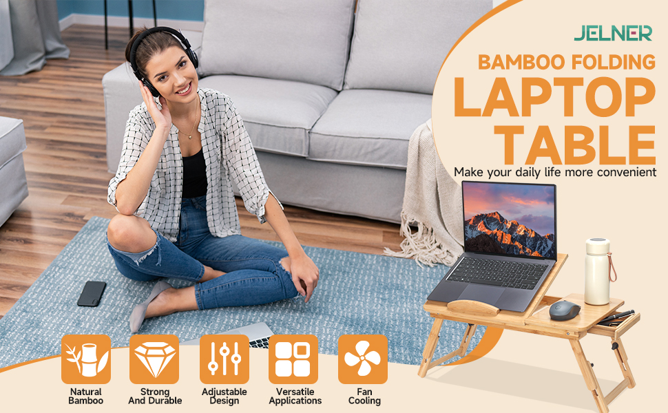 Bamboo Laptop Desk