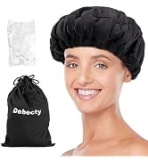 Deep Conditioning , Microwavable Heat Cap for Steaming Hair Styling and Treatment Steam Cap Steam...