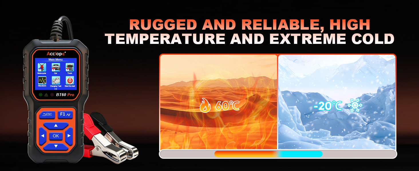 battery tester professional 12V lithium 6V analyzer 24V TRUCK motorcycle