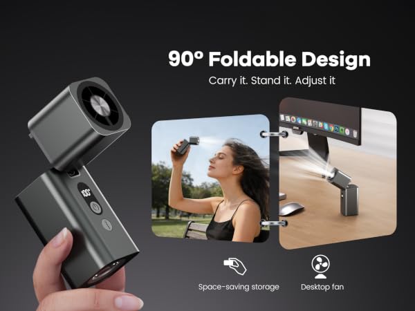 90° Foldable Design