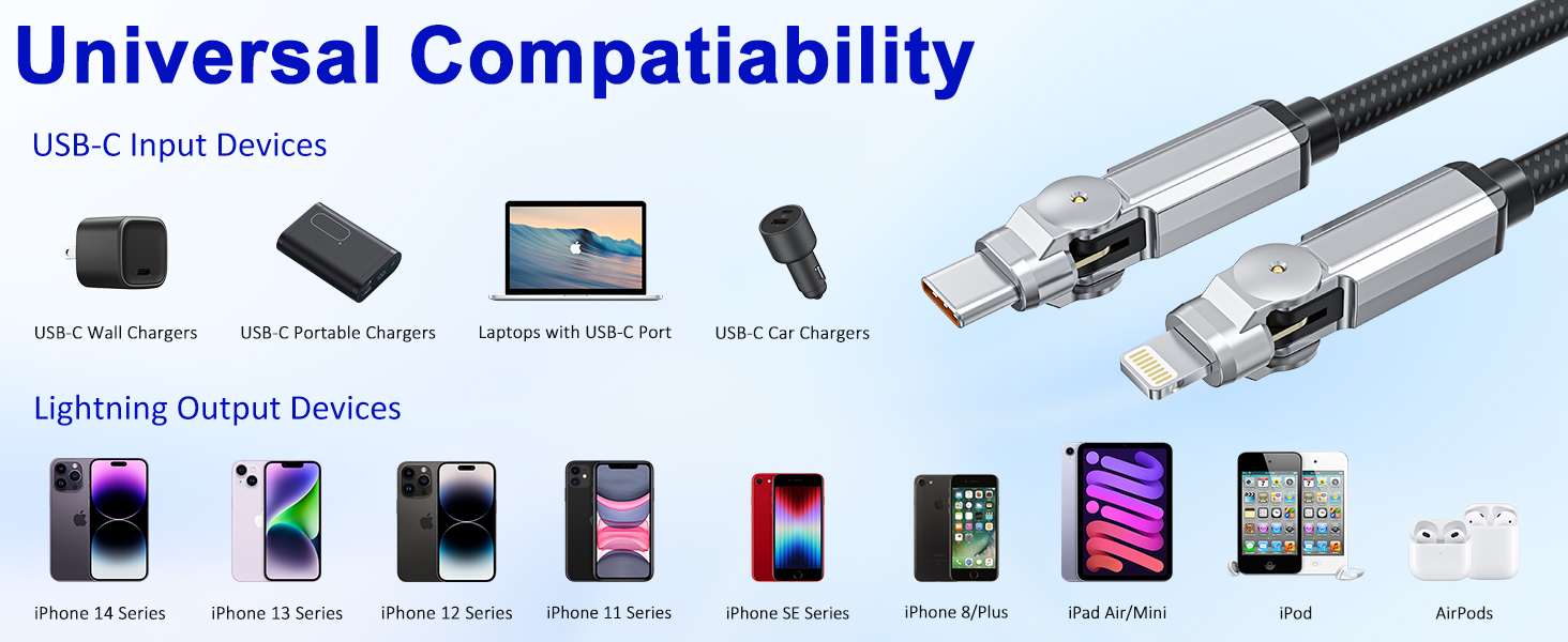 nylon braided durable 6.6ft