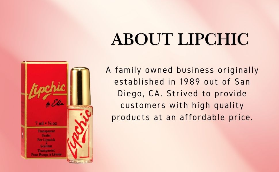 Transparent lipstic sealer