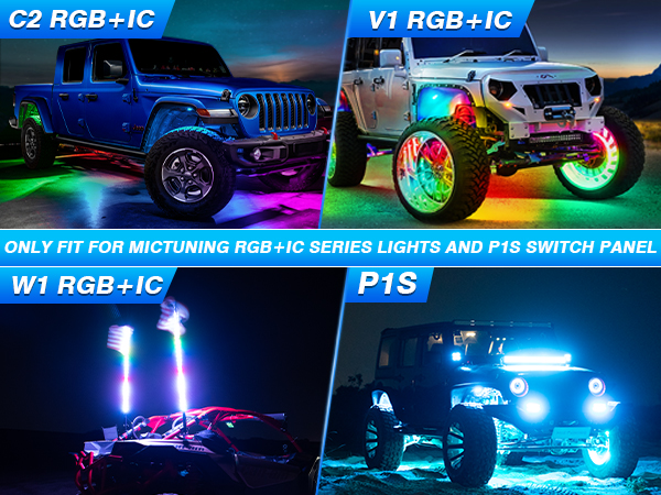 whip lights extension cable