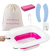 YYYSITZ Sitz Bath, Electric Sitz Bath for Hemorrhoids, Sitz Bath for Toilet Seat, Postpartum Care...
