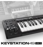 M-Audio Keystation 49 MK3 - Synth Action 49 Key USB MIDI Keyboard Controller with Assignable Cont...