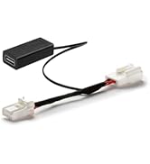 Hifihia Dash Cam Power Adapter (5-Pin Model B) Compatible with Toyota RAV4 2012-2015. Connects to...