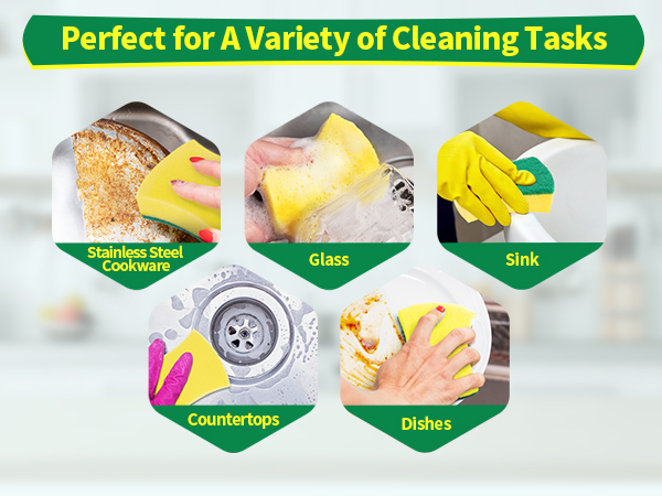Dish Scrub Sponges