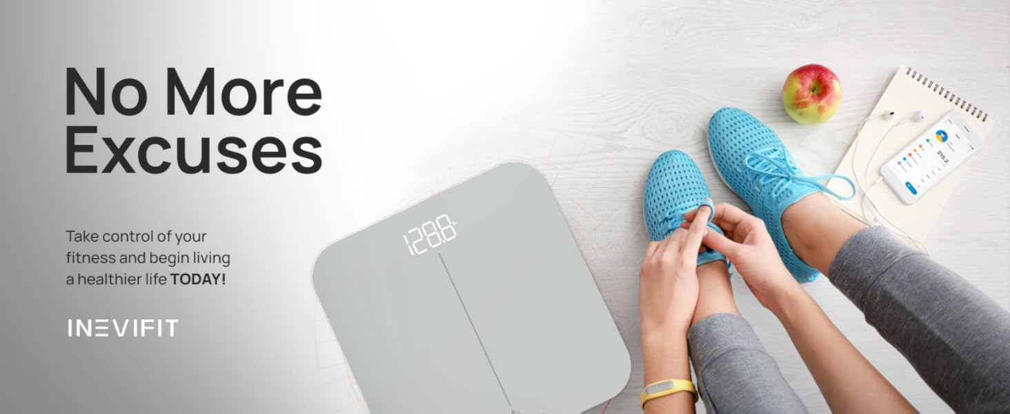 INEVIFIT Premium Bathroom Scale - I-SS001S - Premium A+