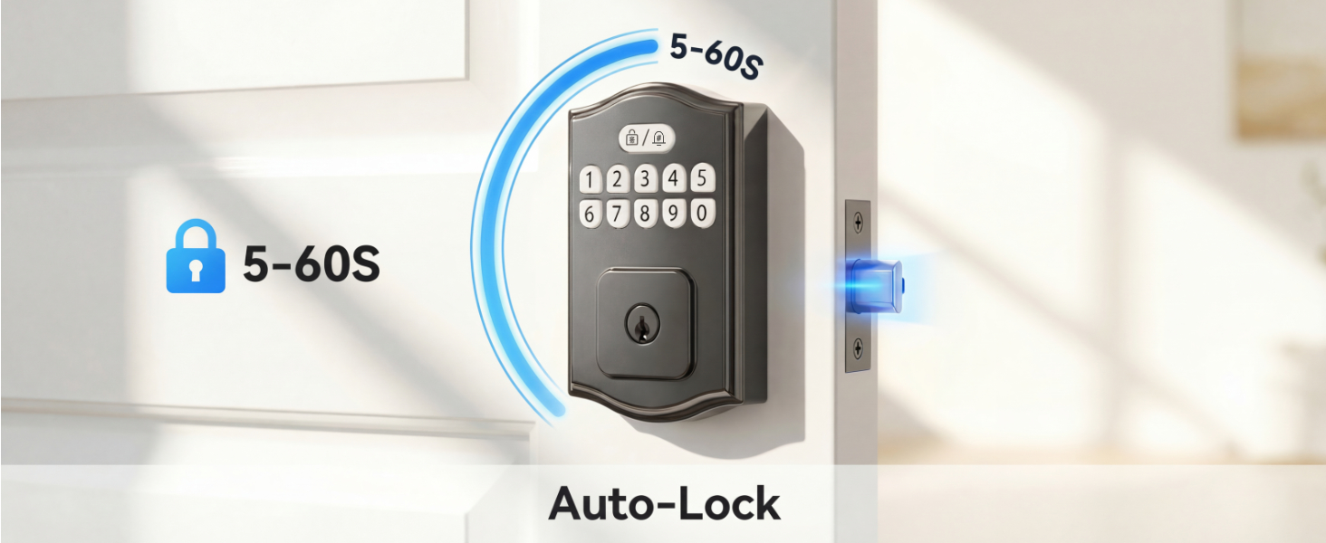 keyless entry door lock