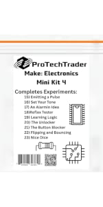Make: Electronics Mini Kits Educational Electronic Component Packs That Follow Experiments in Charle...