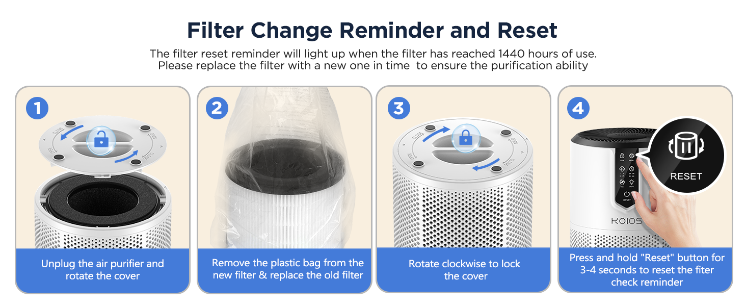 air purifier air purifiers for home large room dorm pets hepa mini air cleaners bedroom office