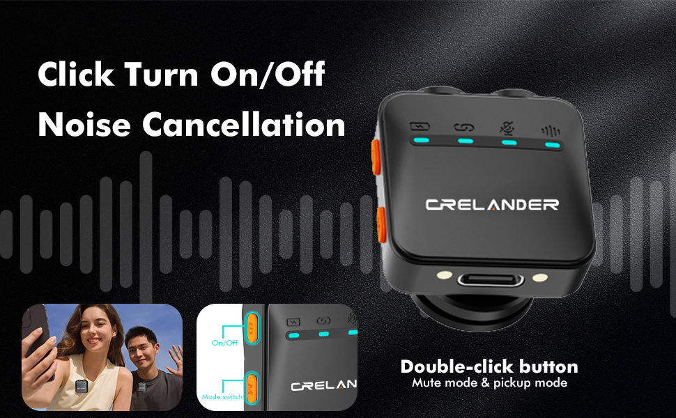 Mini Wireless Lavalier Microphone