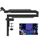 ULANZI ZJ05 Premium High-Low Profile 2-in-1 Design Microphone Boom Arm with Ballhead Cold Shoe Fu...