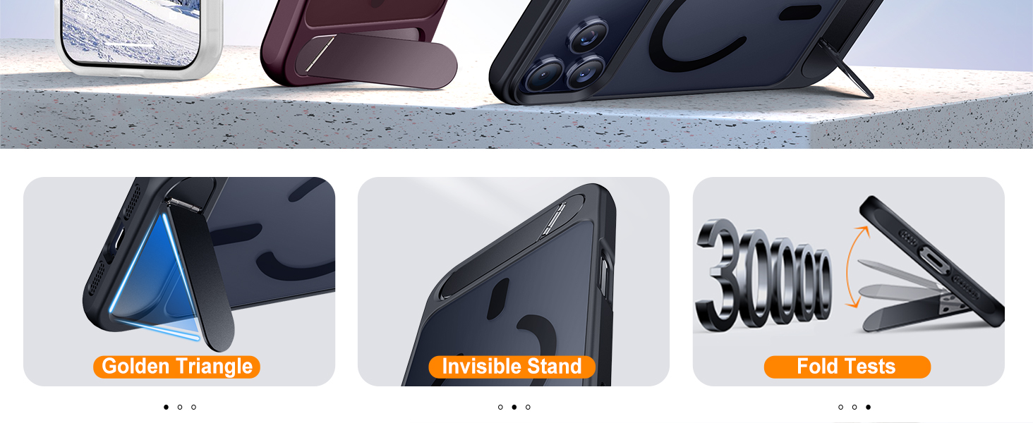 2. designed for Phone case with kickstand