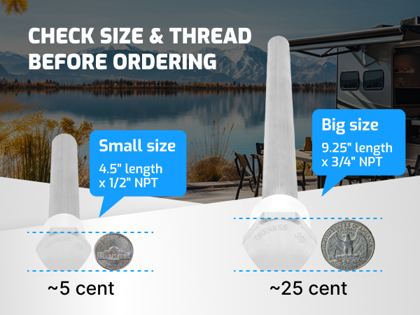 rv anode rod anode rod for rv water heater