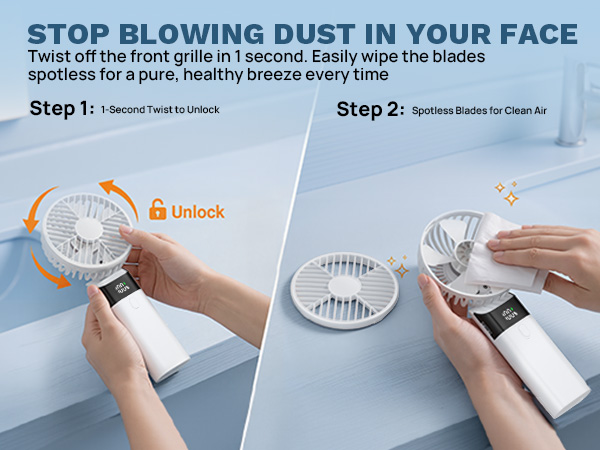 Handheld Fan Rechargeable
