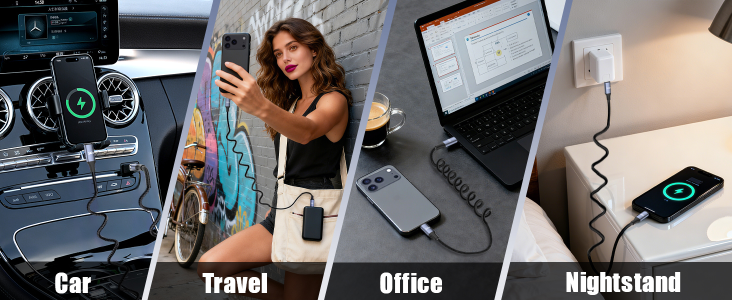 car travel office nightstand