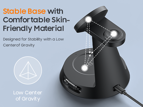 Stable wireless charging stand