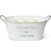 Citronella Candles Outdoor, 30oz Large Citronella Candles for Patio Yard Home, 3-Wick Natural Soy...