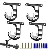 Ceiling Curtain Rod Bracket Heavy Duty Ceiling Mount Curtain Rod Ceiling Curtain Rods Hooks Hange...
