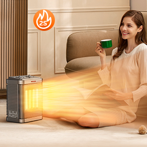 Small Space Heater 2S Rapid Heating