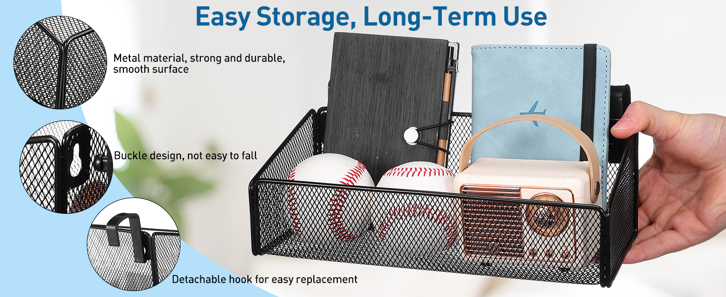 Easy Storage, Long-Term Use