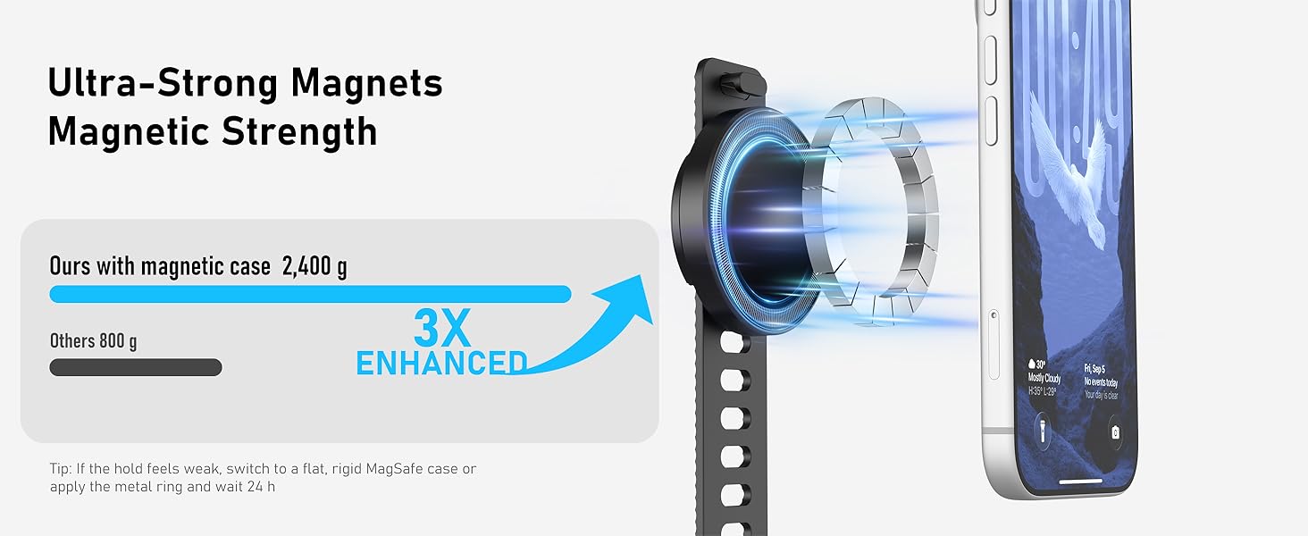 steering wheel phone holder