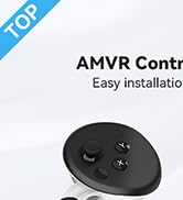AMVR Controller Grips Compatible with Meta/Oculus Quest 3, Silicone Accessories Non-Slip Handle C...
