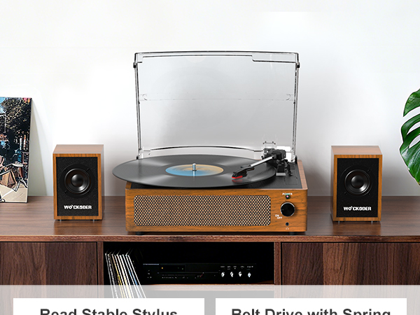 vinyl record player