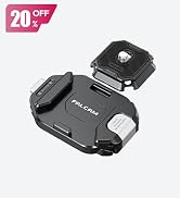 ULANZI F38 Camera Tripod Mount Quick Release System, Camera Backpack Plate V2 Clip with 1/4" to 3...