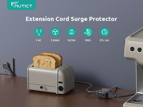 ETL Listed Short Extension Cord