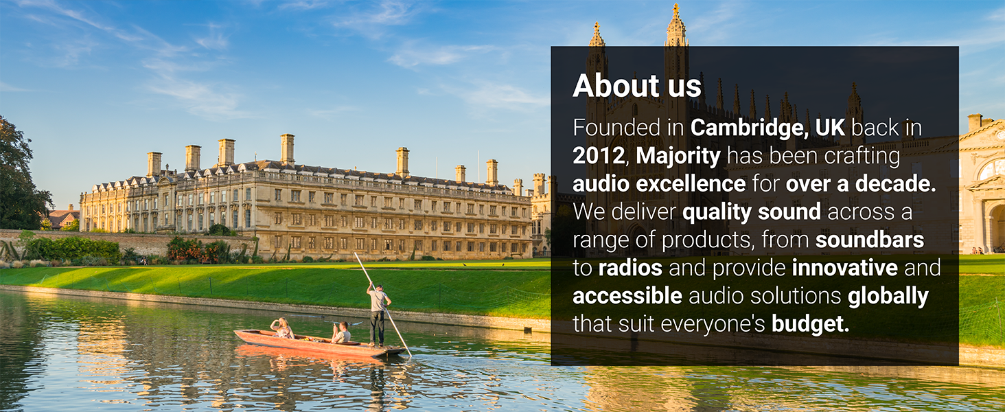 Majority is a UK-originated device that combines advanced technology with exceptional design