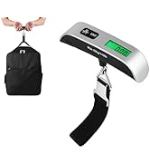 YCConcept Luggage Weight Scale Portable Digital Suitcase Scale for Travel Handheld Scale with Tem...
