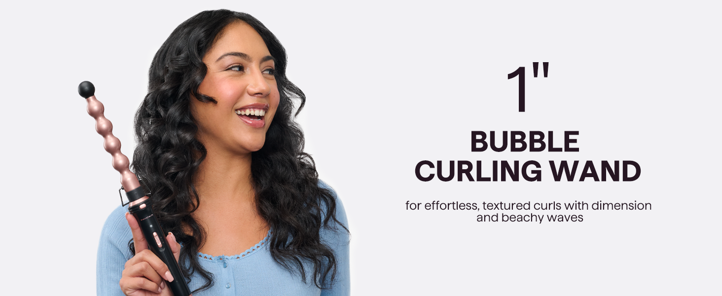 bubble curling wand