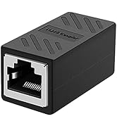 Dingsun RJ45 Coupler Female to Female Ethernet Coupler for Cat7/ Cat6/ Cat5/ Cat5e Network Cable ...