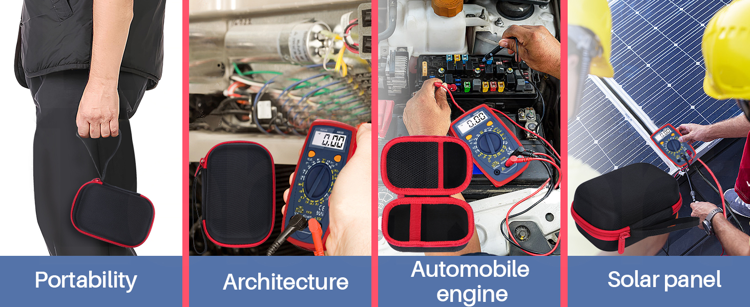 AstroAI AM33D Digital Multimeter Case