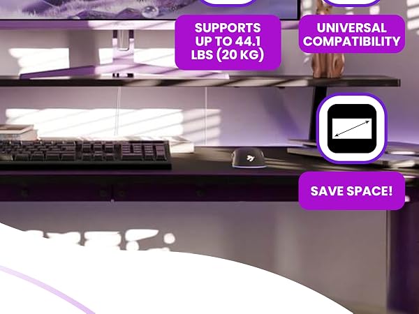 Arozzi Arena Desk Riser Small