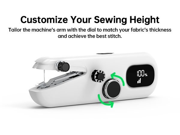 Customize Sewing Height